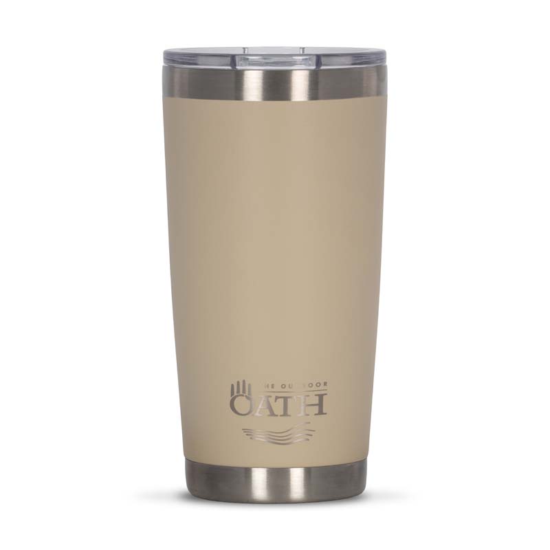 The Outdoor Oath 590ml/20oz Tumbler - Fraser Dune